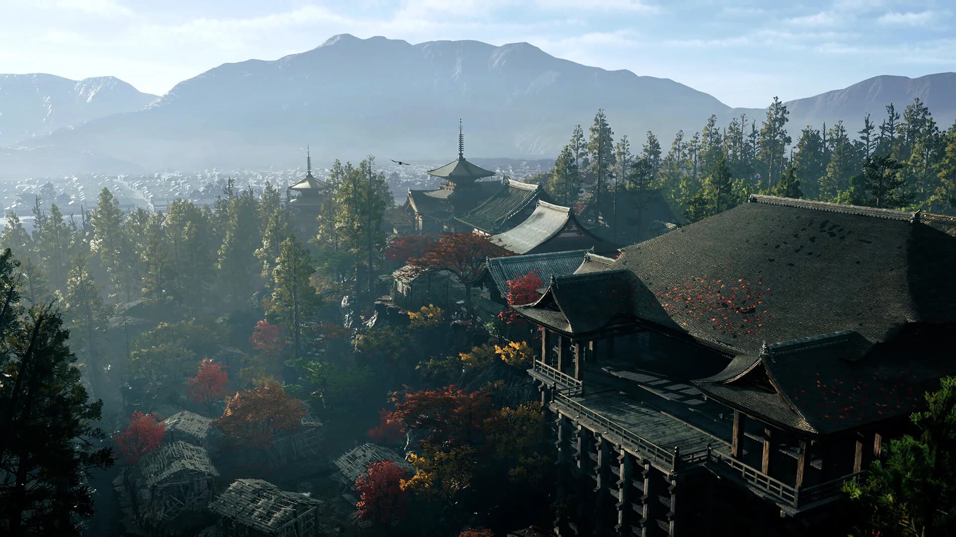 Kiyomizu-dera Temple in Onimusha: Way of the Sword